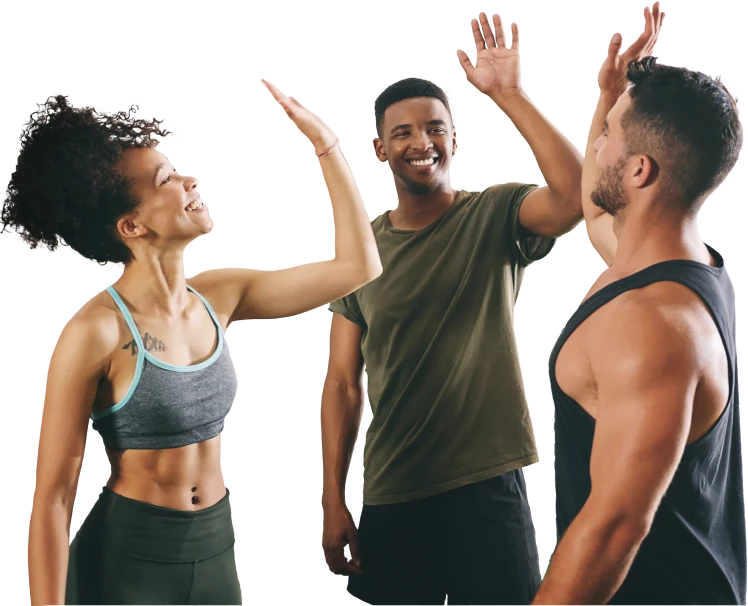Adhérents Wefit.club en pleine séance